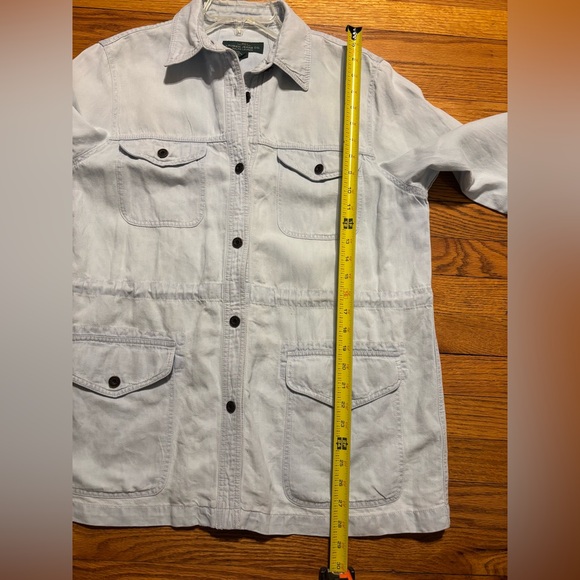 Ralph Lauren Jean Co Light Blue Utility Jacket - Picture 7 of 9